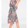 Designer-Druckkleid, bunt