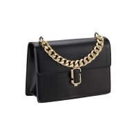 Handtasche m. Schmuckschließe, schwarz
