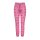 Marken-Hose, pink-weiß