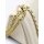Handtasche m.Kettenbesatz, ecru