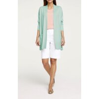 Fine knit cardigan, light green
