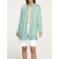 Fine knit cardigan, light green