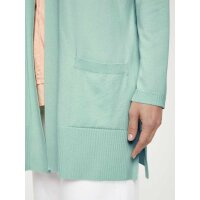 Fine knit cardigan, light green
