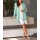 Fine knit cardigan, light green