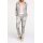 Sweat jacket, light taupe - patterned