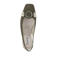 Slingballerina, khaki-sand