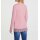 Designer-Twinset m. Spitze, rosé
