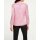 Designer-Chiffon-Ausbrennerbluse, softrosé