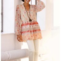 Designer-Chiffontunika, mandarin
