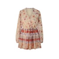 Designer-Chiffontunika, mandarin