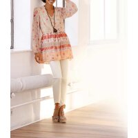 Designer-Chiffontunika, mandarin