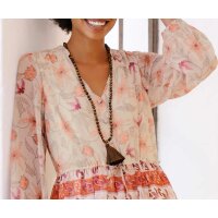 Designer-Chiffontunika, mandarin