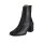 Leather bootie, black