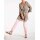 Tunic with lace trim, taupe