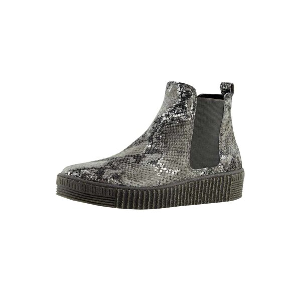 Bootie, w kolorze szaro-srebrnym