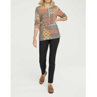Designer-Druckpullover, bunt
