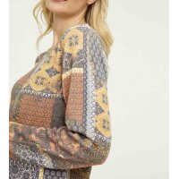 Designer-Druckpullover, bunt