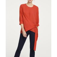 Bluse, blutorange