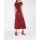 Kleid m. Spitze, rot