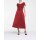 Kleid m. Spitze, rot