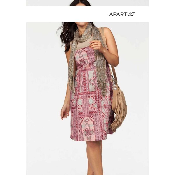 Sheath dress, red-sand