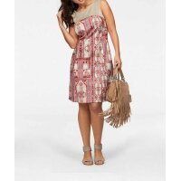 Sheath dress, red-sand