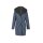 Designer-Wolljacke m.Kapuze, bleu-graphit