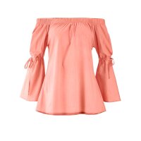 Carmenbluse, pfirsich