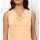 Designer-Wasserfall-Shirttop, apricot