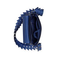 Bag with rivets, royal blue