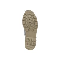 Rind-Nappaleder-Stiefelette, grau