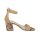 Fesselriemchen-Sandalette, beige