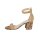 Fesselriemchen-Sandalette, beige