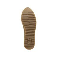 Marken-Kalbveloursleder-Sneaker, camel
