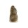 Marken-Kalbveloursleder-Sneaker, camel