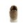 Marken-Kalbveloursleder-Sneaker, camel