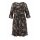 Print dress, black-multicolour