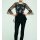 Bluse m. Pailletten, schwarz