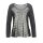 Marken-Sweatshirt, anthrazit-silber