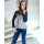Marken-Sweatshirt, anthrazit-silber