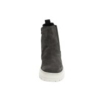 Booties, calf-skin suede, grey