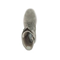 Calf skin suede boots, sage