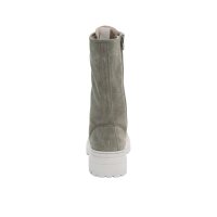 Calf skin suede boots, sage
