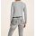 Jerseyshirt m. Pailletten, grau-melange