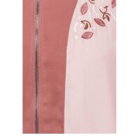 Marken-Blouson, rosé-terracotta