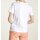 Jersey shirt with sequins, white