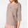 Sweatshirt m. Perlen, rosé