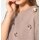 Sweatshirt m. Perlen, rosé