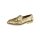 Leather slipper, gold coloured