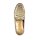 Leather slipper, gold coloured